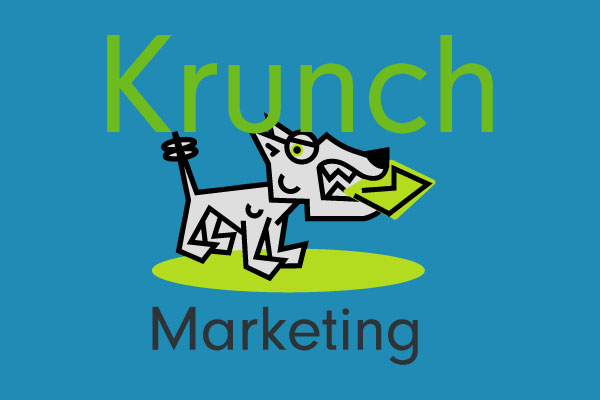 Krunch Marketing Dog Logo Design 