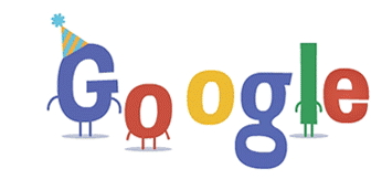 Google Sixteenth Birthday Logo Design
