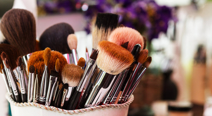 makeup brushes