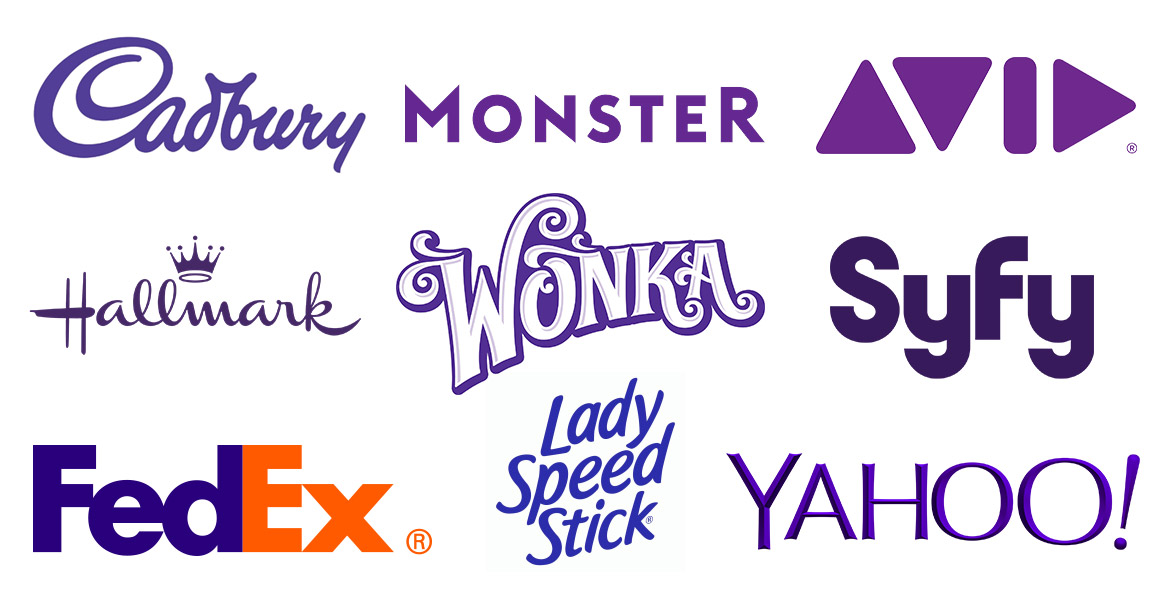 Purple Company Logos