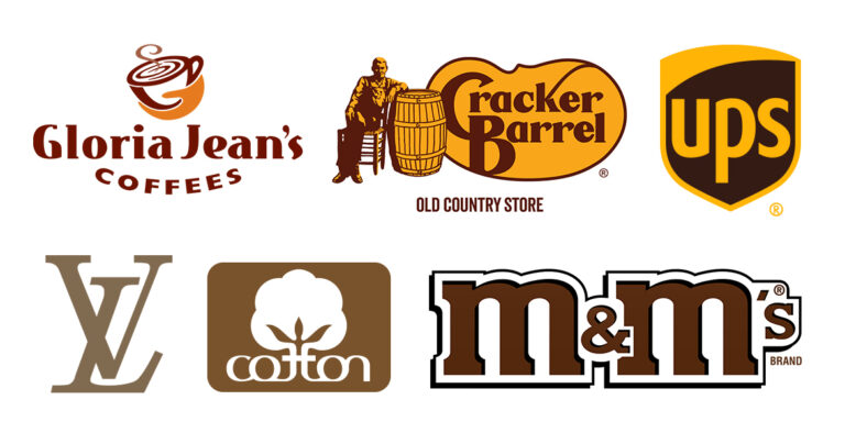 examples of brown logos