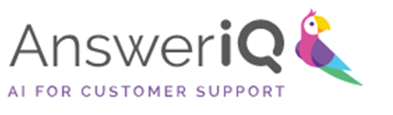 Answer IQ Customer Support Parrot Icon Logo Deisgn 