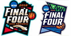 Final Four Logo Design 2018 and 2019