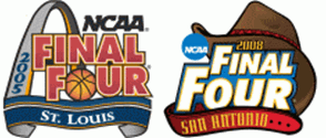 NCAA Final Four 2005 and 2008 Logo Design 