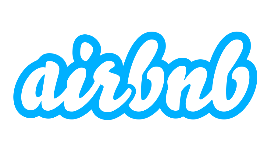 Airbnb Scripted Text Based Logo Design