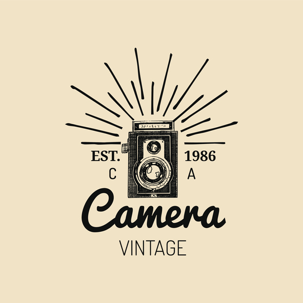 Sample Vintage Typography Logo Design 