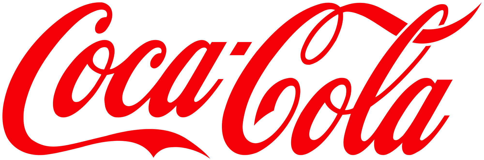Coca Cola Script Based Logo Design