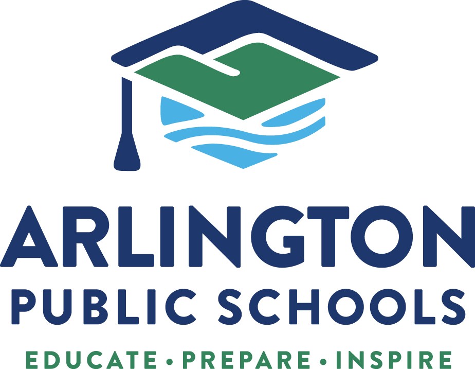 Arlington Public Schools Graduation Cap Logo Design