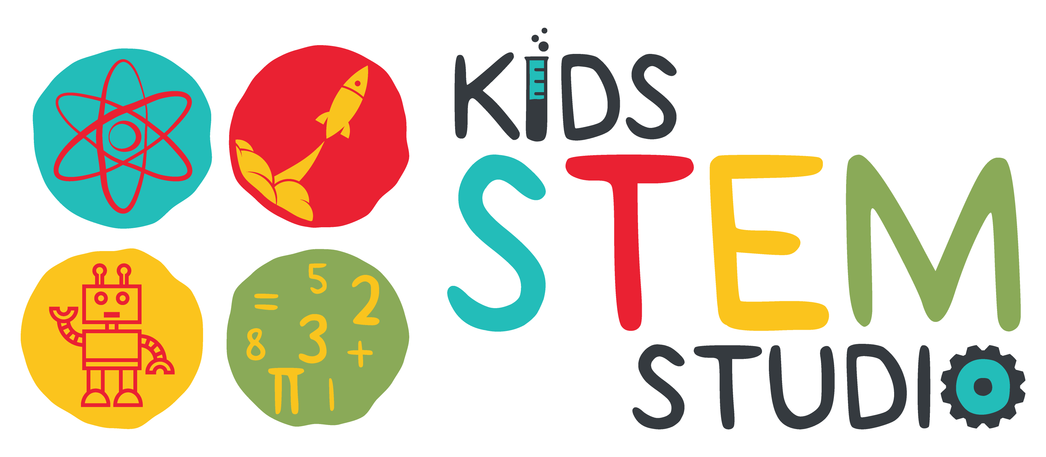 Kids Stem Studio Logo Design 