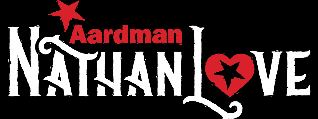 Aardman Nathan Love Text Based Logo Design