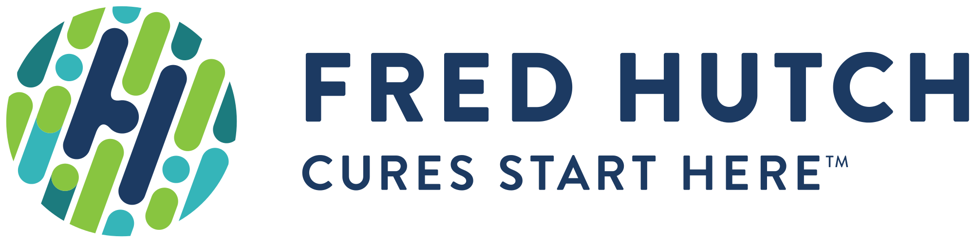 Fred Hutch DNA Based Icon Logo Design