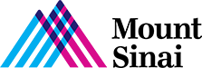 Mount Sinai Hospital Text Logo Design 
