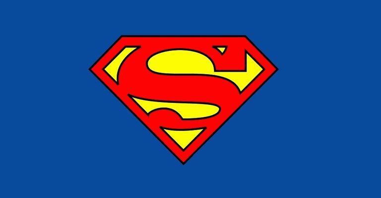 Superman S Shaped Diamond Initial Logo Design