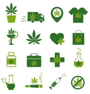 marijuana icons