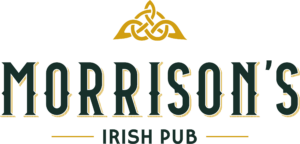 Redesigned Morrisons Irish Pub Text Logo Design 