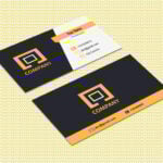 business card example