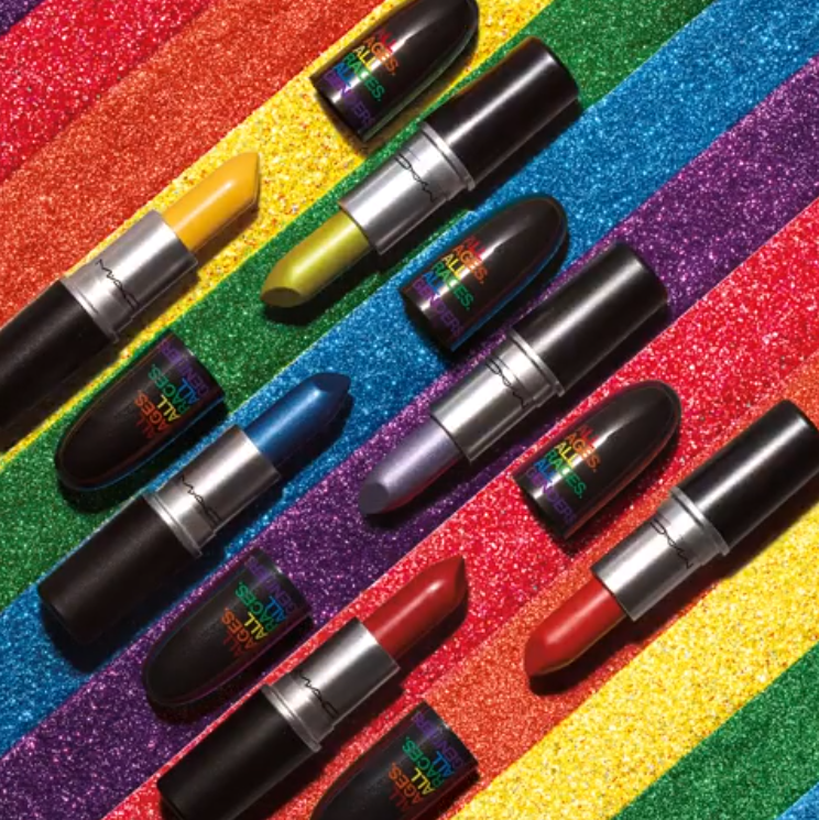 MAC  Pride Rainbow packaging