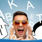 Man shouting at the screen about the worst fonts