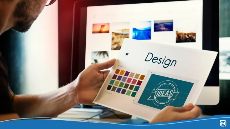 Graphic design terms put into action with a professional