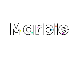 Marble Unique Typography Logo Design