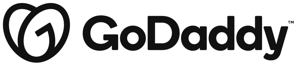 Godaddy Glyhic Heart Shaped Logo Design