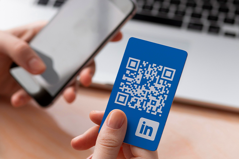 How to Put Linkedin on Business Card - Supporting Image