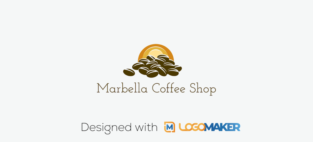 Coffee food truck logo