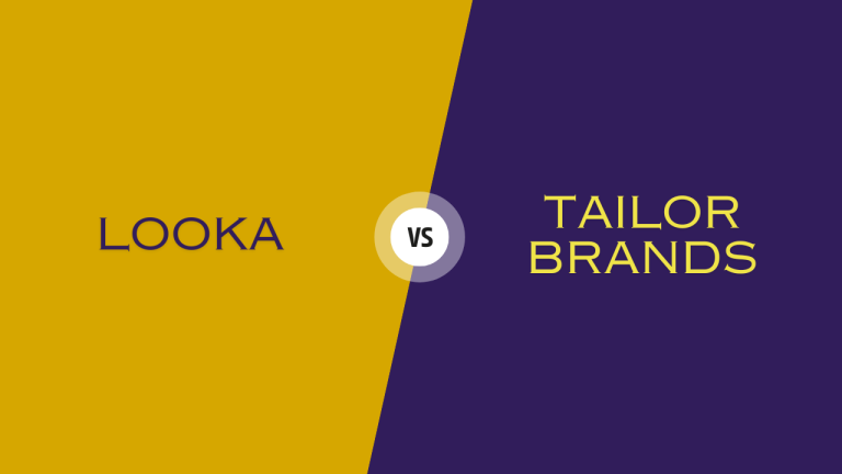 Looka vs Tailor Brands Featured Images