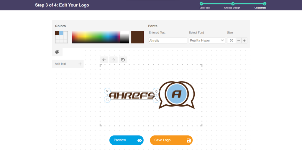 LogoMaker Logo Editor