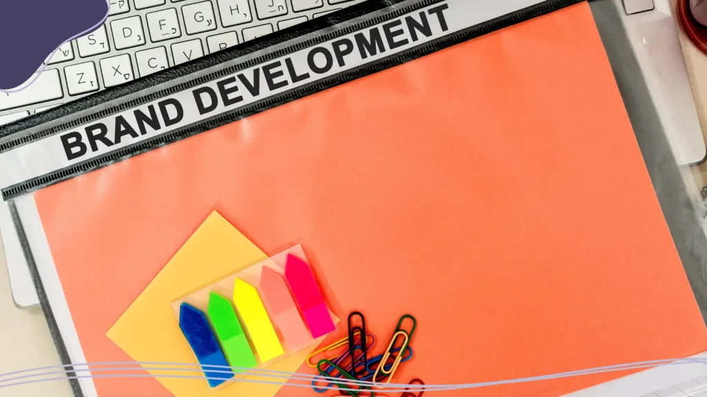 Brand development folder