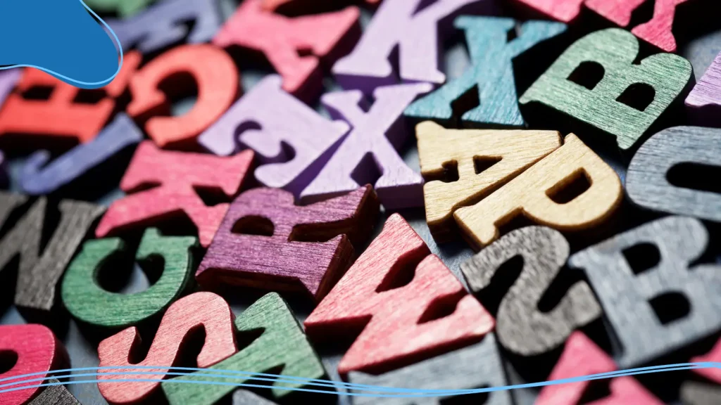Colorful fonts