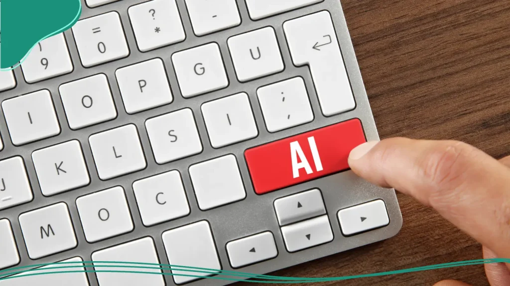 Red AI button