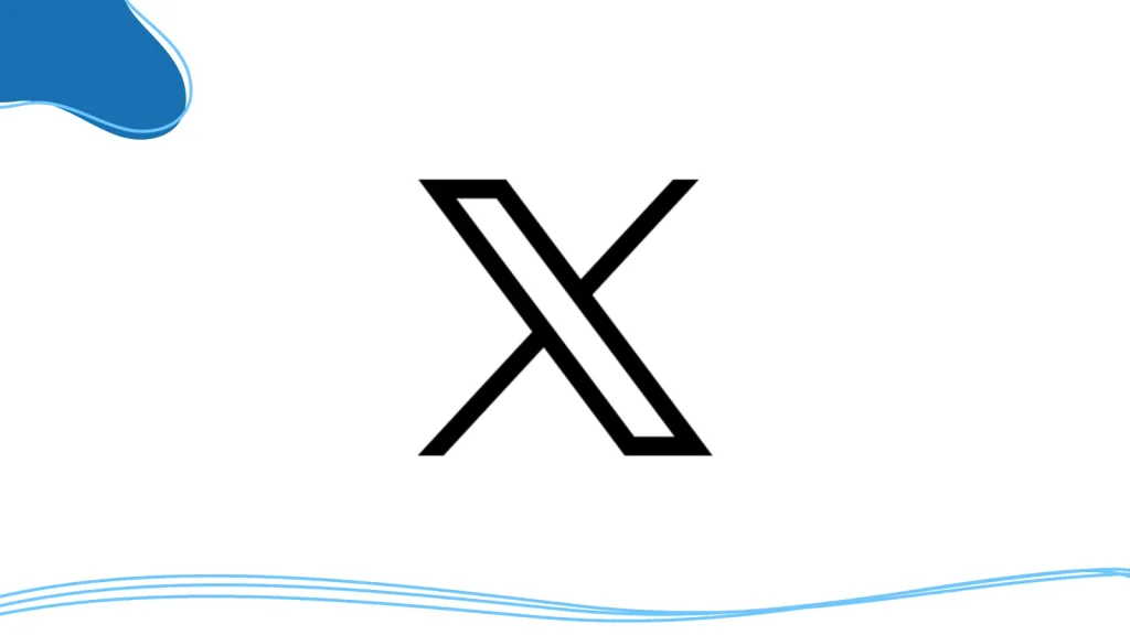X logo