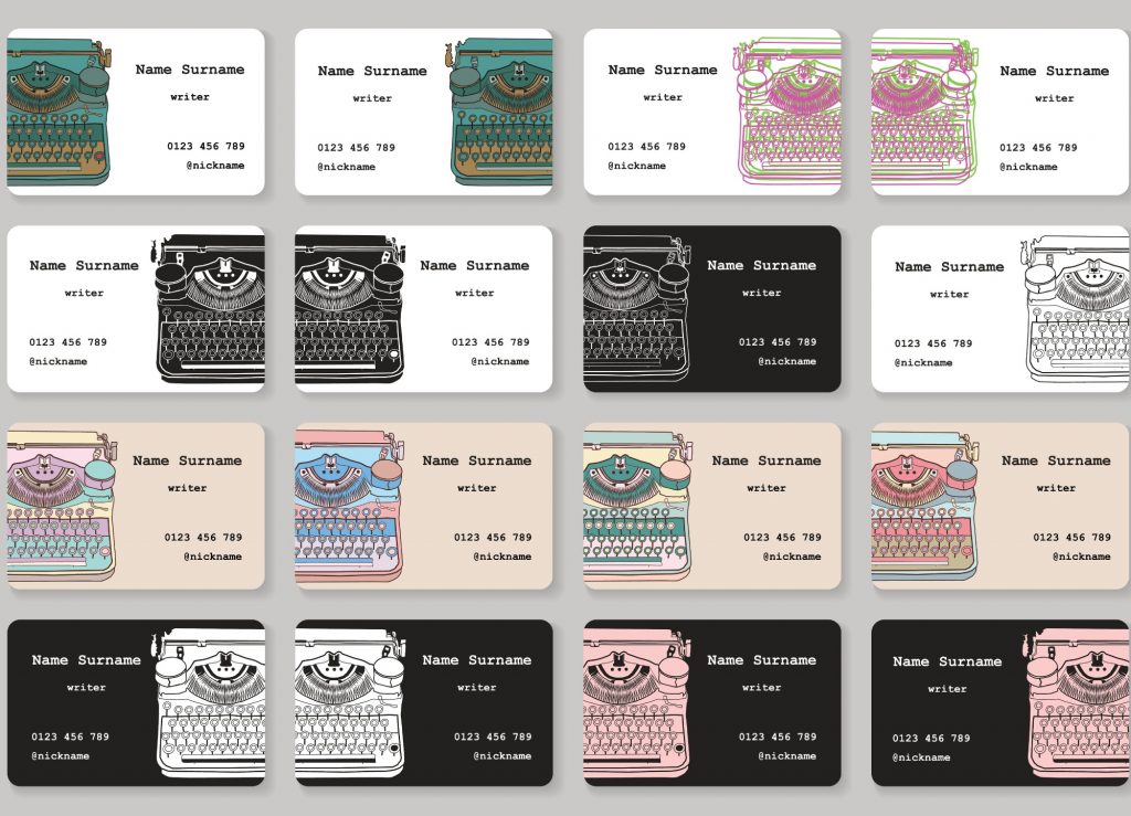 Artsy Business Cards